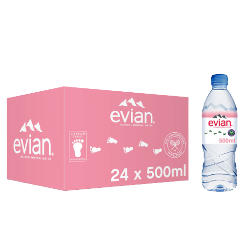 Evian Water 24x500ml